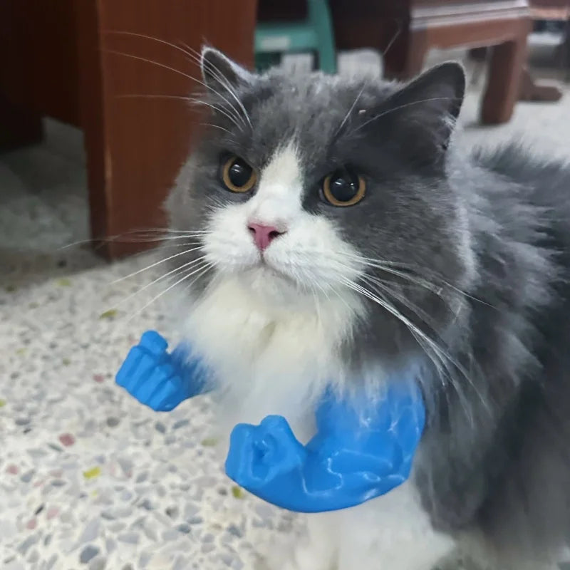 3D Printed Cat Muscle Arm Costume – Funny Pet Cosplay Accessory