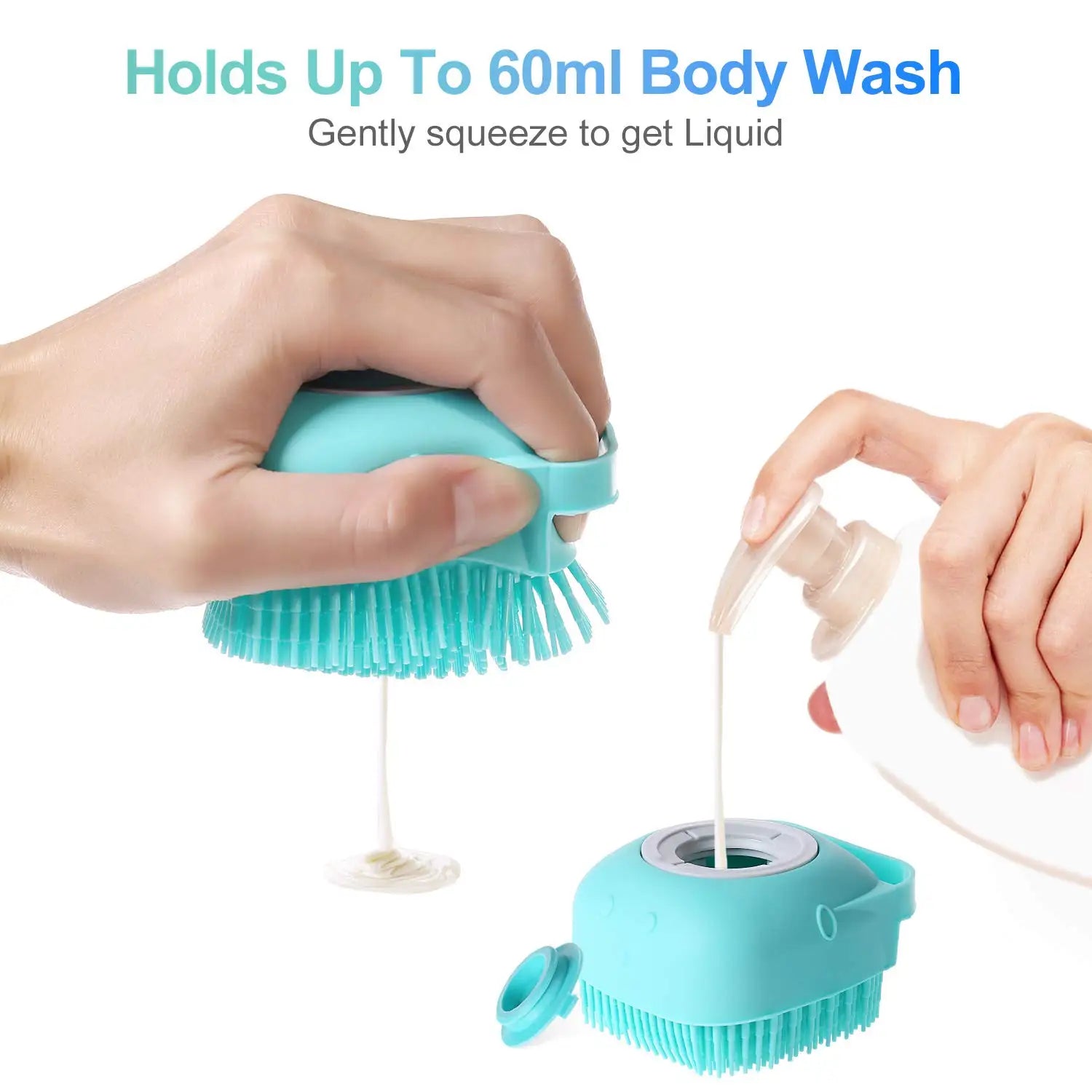 Silicone Grooming Pet Scrubber