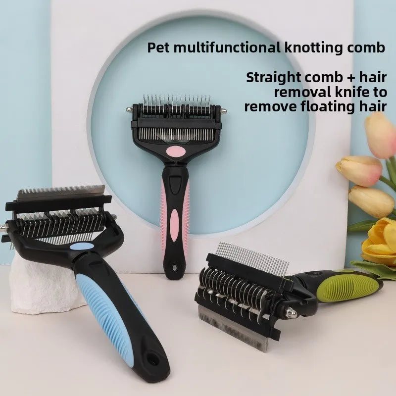 3 In 1 Dog Grooming Comb