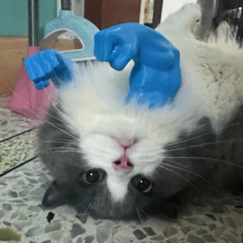 3D Printed Cat Muscle Arm Costume – Funny Pet Cosplay Accessory