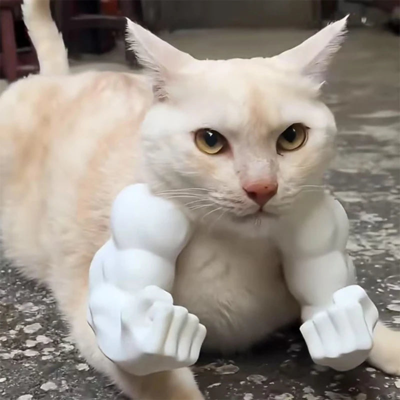 3D Printed Cat Muscle Arm Costume – Funny Pet Cosplay Accessory