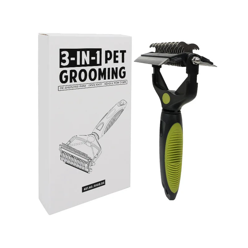 3 In 1 Dog Grooming Comb