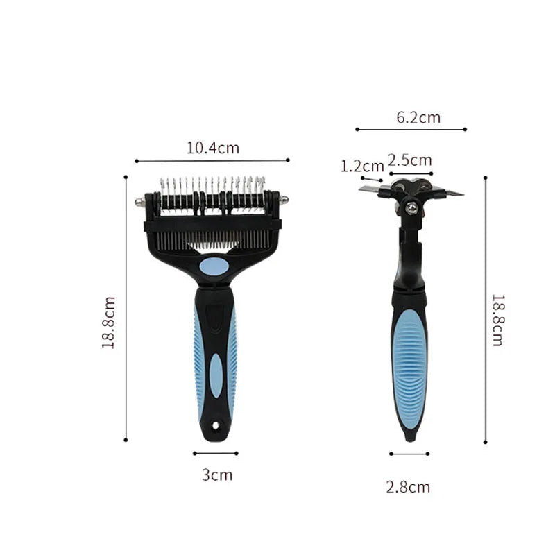 3 In 1 Dog Grooming Comb