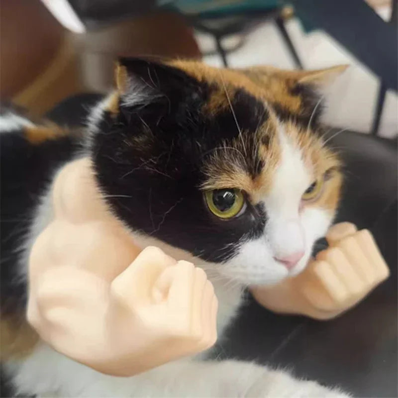 3D Printed Cat Muscle Arm Costume – Funny Pet Cosplay Accessory