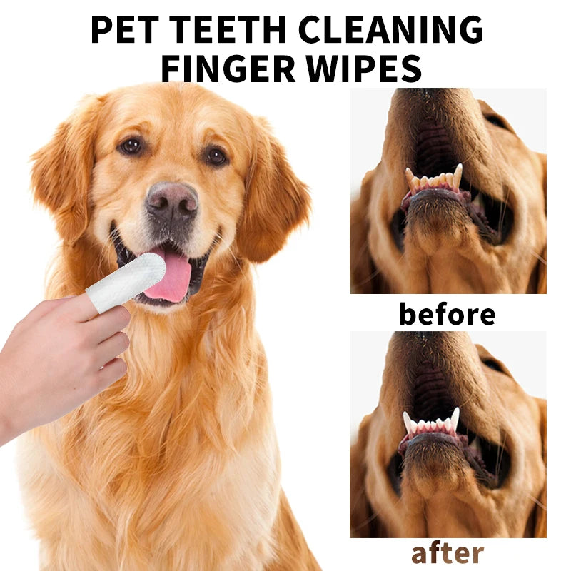 Pet Dental Cleaning Wipes