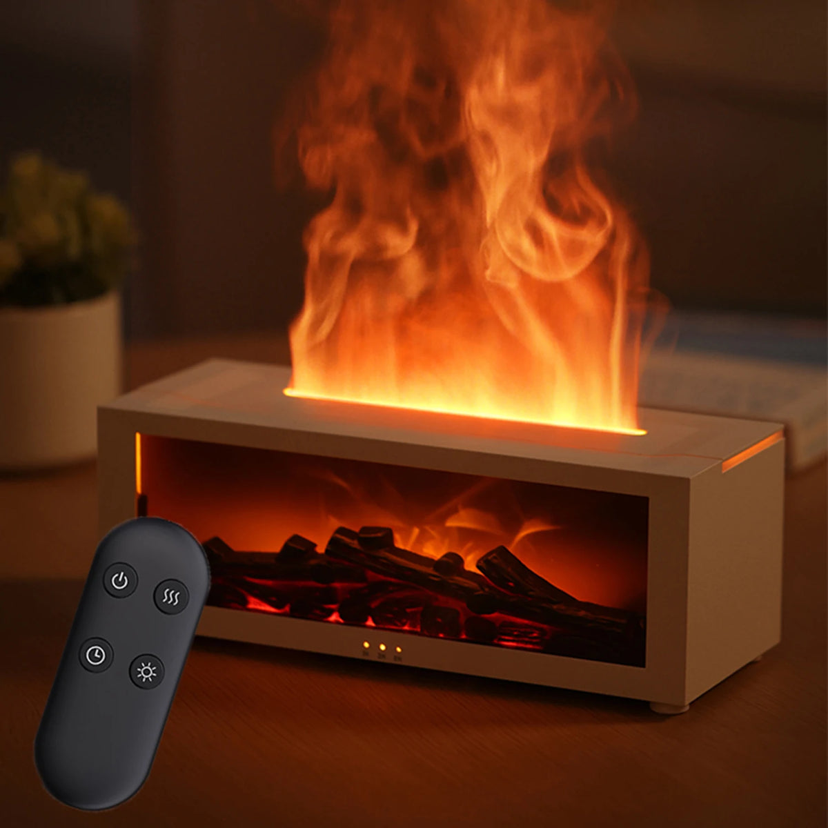 3D Flame Aromatherapy Diffuser & Humidifier | Calming Essential Oil Diffuser for Pets and Home