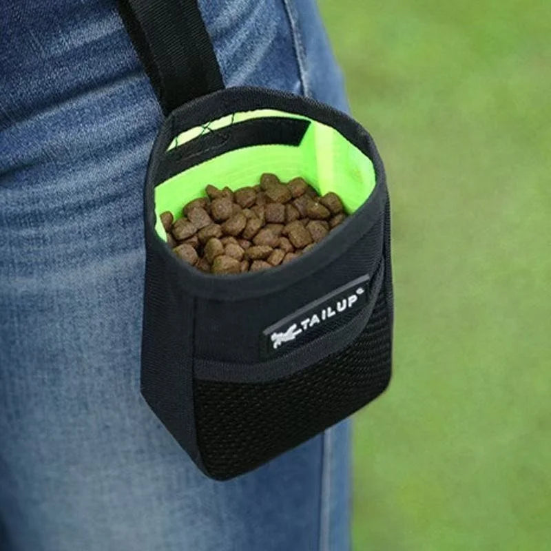 Dog Training Treat Pouch – Hands-Free Waist Bag for Walks & Obedience Training