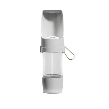 2-in-1 Pet Water Bottle & Food Container for Travel
