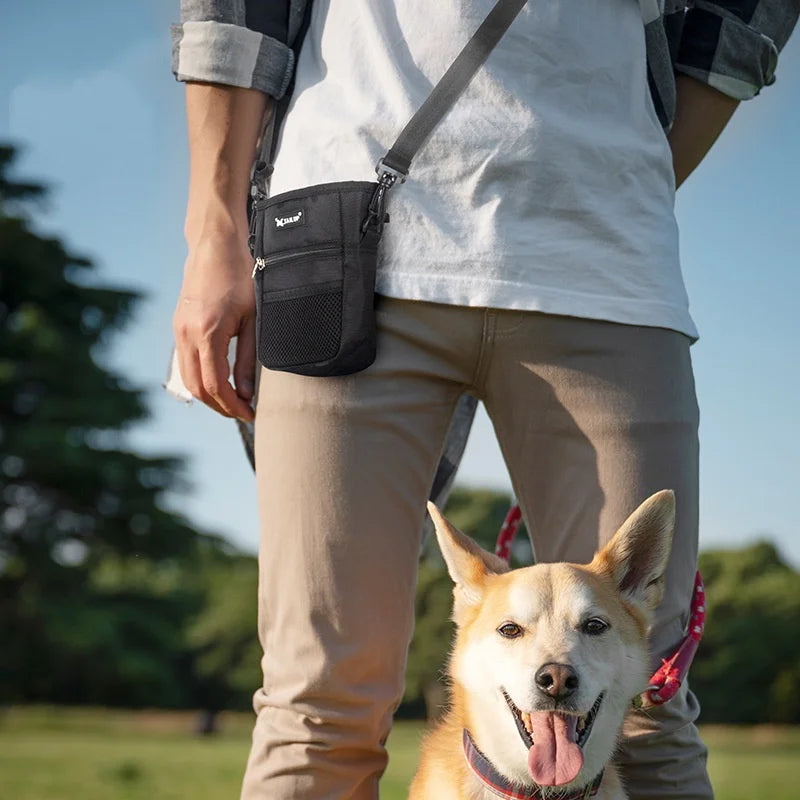 Dog Training Treat Pouch – Hands-Free Waist Bag for Walks & Obedience Training