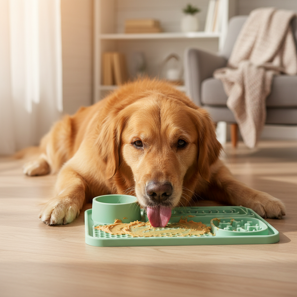 Silicone Licking Mat Lifestyle