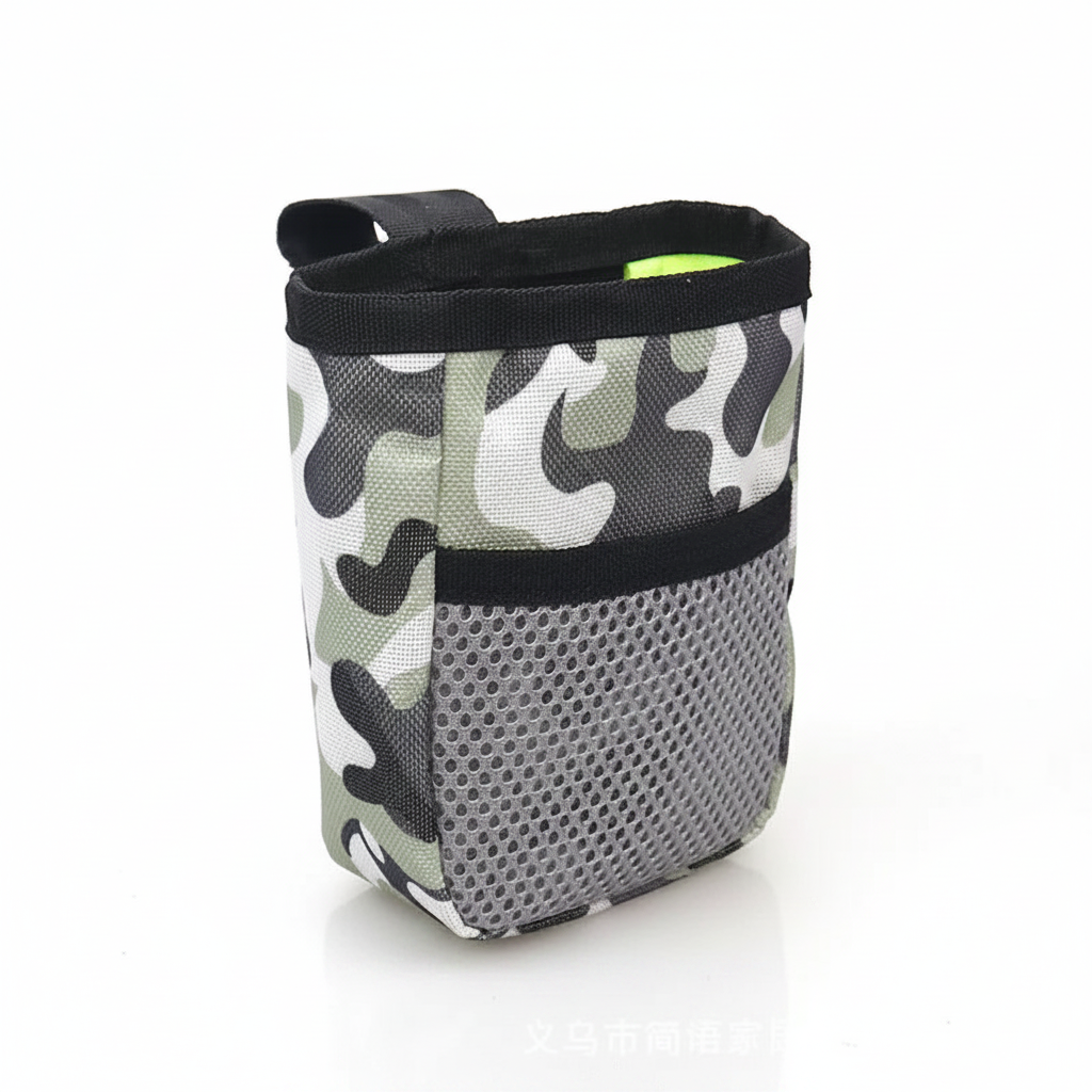 Army camo dog training treat pouch product shot