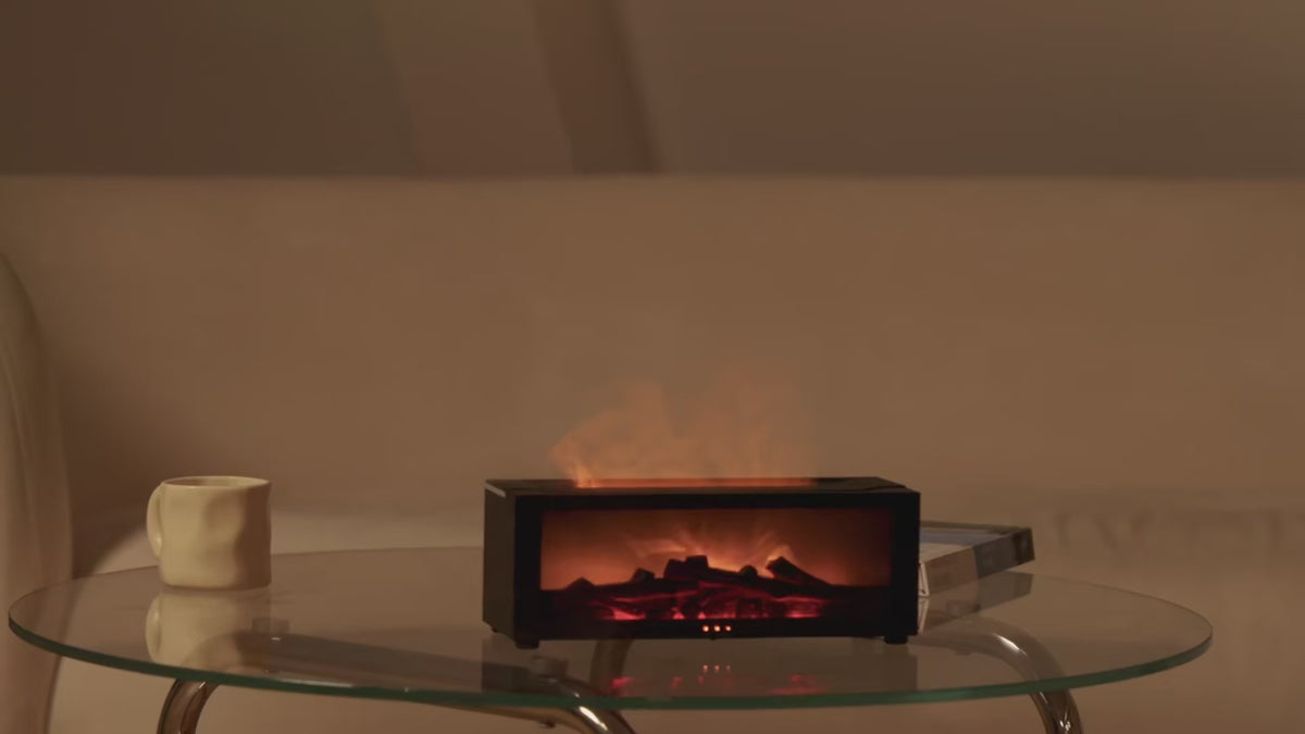 3D Flame Aromatherapy Diffuser & Humidifier | Calming Essential Oil Diffuser for Pets and Home